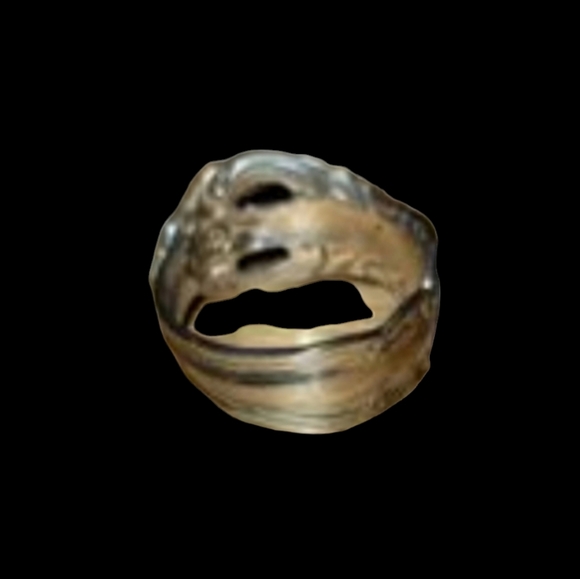 Vintage Handmade Spoon Ring Size 10 - Picture 4 of 4